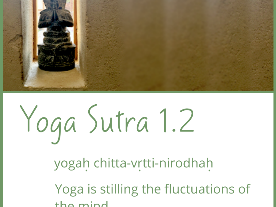 Exploring the Yoga Sutras of Patanjali: Sutra 1.2