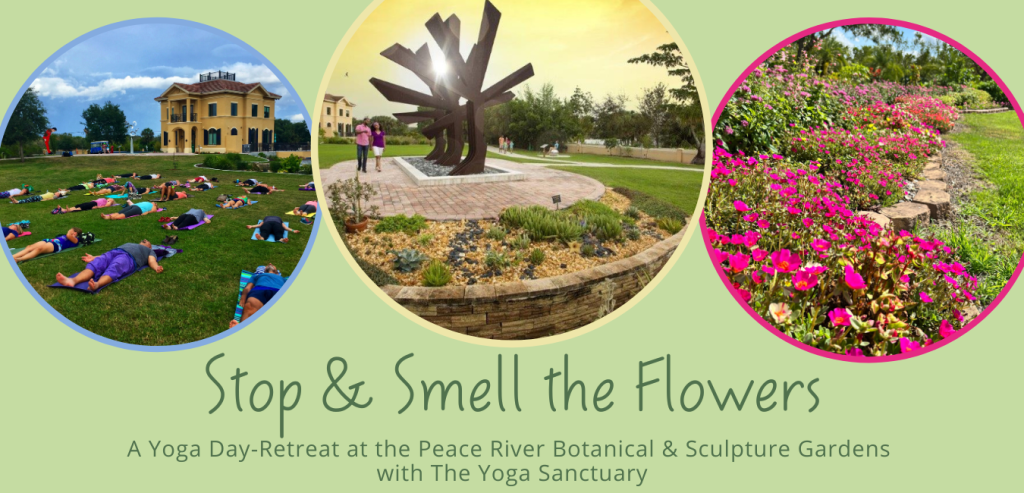 A Yoga Day-Retreat with The Yoga Sanctuary at the Peace River Botanical Gardens in Punta Gorda, Florida