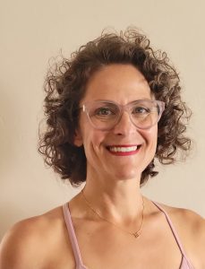 Tracy Jensen, RYT 200, yoga teacher at The Yoga Sanctuary in Downtown Punta Gorda, Florida